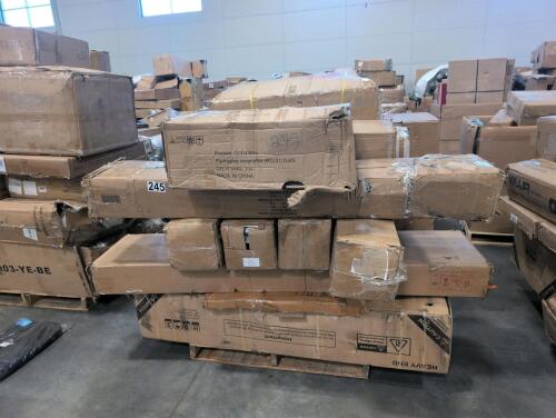 Boxing bag, treadmill T532A, chair, recliner sofa piece, & More