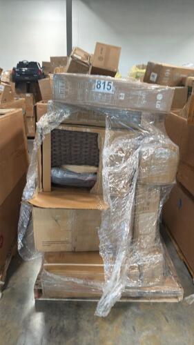 Miscellaneous furniture, 43 inch LG TV, corner table, convertible chair, outdoor furniture, & More