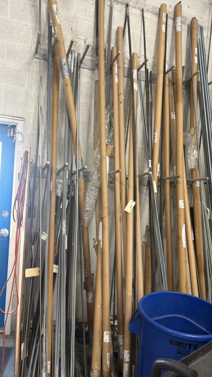 Mega bulk lot of Nuts/bolts/shelving/ warehouse contents. Includes ...