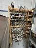 Mega Bulk Lot of Nuts/Bolts/Shelving contents - 74