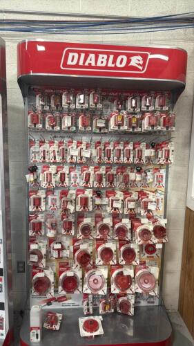 New Diablo tools and accessories. Drill bits various style, saw blades, hole cutters, and much more
