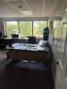 2 rooms and 2 closets with contents: including but not limited to desks, Phones, HP printer, computer, bookcase, books, filing cabinet, coffee maker, mini fridge, office chairs, tables, desks, drink holders, and more - 2