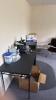 2 rooms and 2 closets with contents: including but not limited to desks, Phones, HP printer, computer, bookcase, books, filing cabinet, coffee maker, mini fridge, office chairs, tables, desks, drink holders, and more - 3