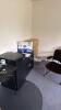 2 rooms and 2 closets with contents: including but not limited to desks, Phones, HP printer, computer, bookcase, books, filing cabinet, coffee maker, mini fridge, office chairs, tables, desks, drink holders, and more - 5