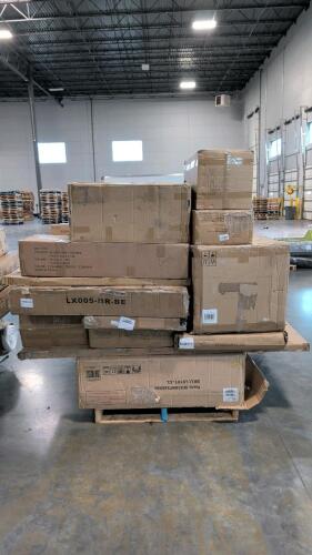 Miscellaneous furniture, sofa, camping COT, chair, cushion, and