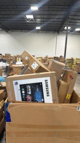 Miscellaneous furniture, mattress, Samsung 43 inch TV, crib, & More