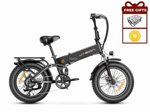 JASION X&ndash; hunter e bike, black