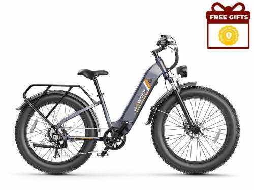 JASION thunder E bike, dark gray