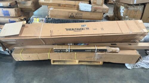 Deterrent fence, real truck power steps, rail truck Chevy Silverado GMC Sierra sidebars, background paper, & More