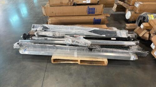 Miscellaneous poles, load holders, automotive parts,