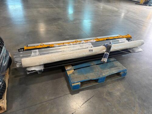 Miscellaneous pallet , stakes, rolled material and more