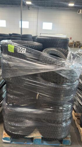 Approximately 24 tractor style tire tires