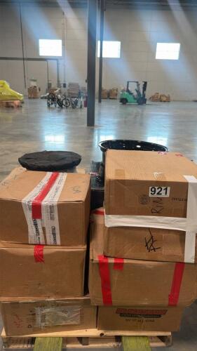Pallet of rims