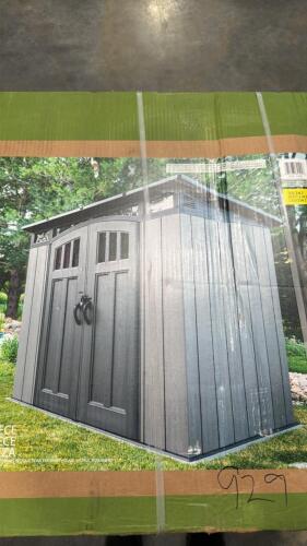 Lifetime outdoor storage shed 605281/605282