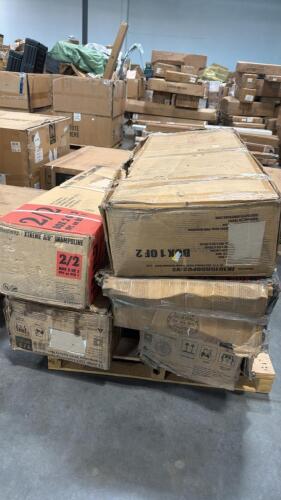 Miscellaneous pool/trampoline boxes is not complete