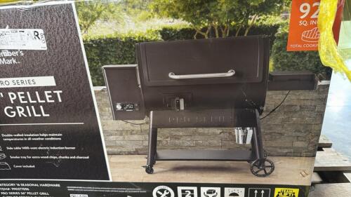 Pro series 36 inch pellet grill and cloud chair