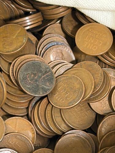 10lbs Wheat Pennies, unsearched 1909-1958