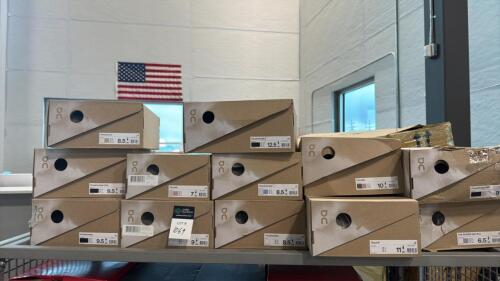 12- pairs on cloud shoes