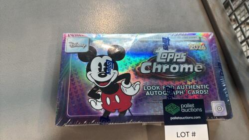 Topps chrome 2026 Disney card pack