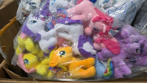 Milk frother, My Little Pony plushy, bathmat, affirmation box, notebooks, American flag, knife set, blankets, cups, brush and mirror set, filter, microfiber heads, candle, & More