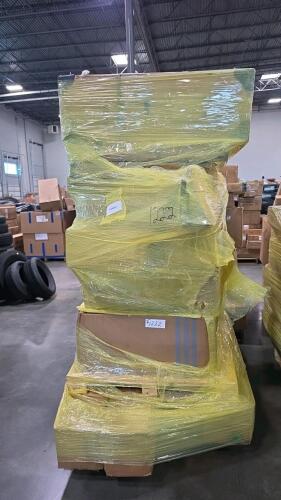 Multiple sofas, mattresses, miscellaneous furniture