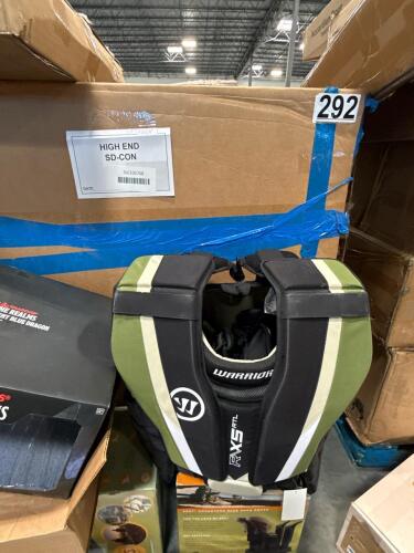 MSR MTV mountain bike helmet, warrior pads, PEET dryer, Adam's map of history, helmet, motorcycle helmet, control for halo remote, miscellaneous baseballs PISCIFUN Electric REEL, RONIN mission, & More
