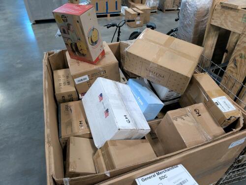 Bouncy bowling, pillows, gloves, fan, cookware, T-shirt bags, pampered chef, & More