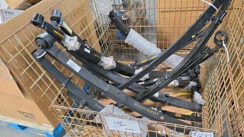 Leaf springs cannot be shipped
