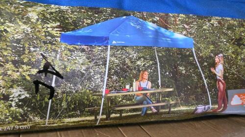 Better Homes & Gardens 16 cube organizer, KETR Cortina alto storage, table, canopy,& More