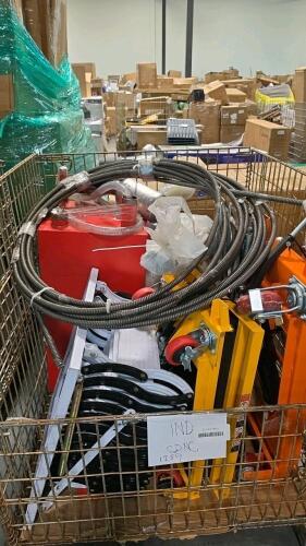 Industrial/automotive, steps, large tank, snake, exhaust, hydraulic lifts and
