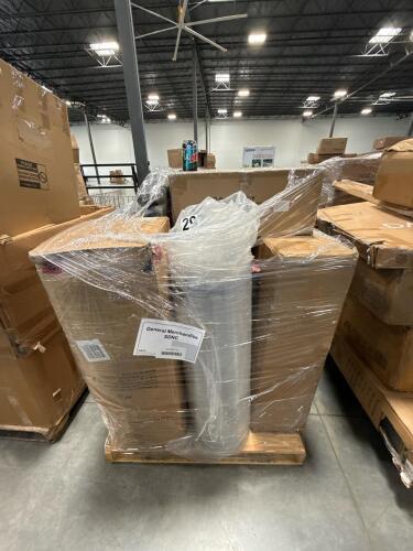 Compressed sofa, mattress, chassis parts, Barbie toy, cabinet, luggage and more