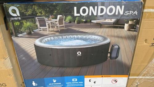 8 gallon air compressor, London spa, mini refrigerator, control arm kits, and more