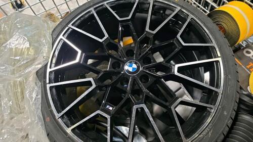 industrial, parts, components, strapped, BMW M rim with wheel, and other items