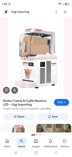 kimbo Cafe de Napoli machine