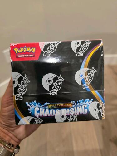 Chaos Rising Booster Box 36 Packs (Factory Sealed) - Pokemon Mega Evolution