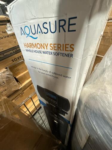 Aqua harmony series whole house water softener, furniture, total gym Apex three, rolled mattresses, cushions, rolled material, & More