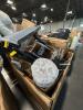 Window well inserts, metal Fencing, wiper plates, hose reel, DYNATRAP, table, & More - 4