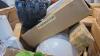 Boxes, FAUX plant, chair, furniture, large sphere, and more - 2