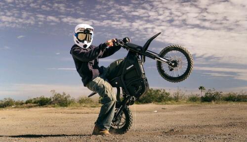 YOZMA IN 10 electric dirtbike, black