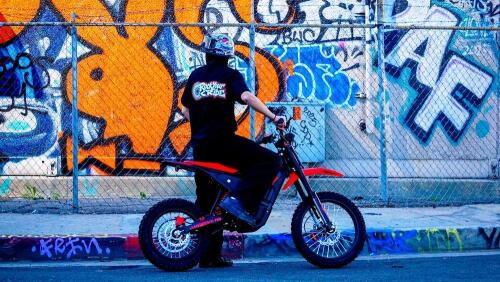 YOZMA IN 10 Pro electric dirtbike, red(battery not included)