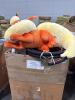 Hose, Pok&eacute;mon plushie, brizo, chopsticks, shampoo travel pump bottle, lighting, metal stakes, hardhat, and more - 8