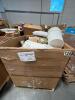5 gallon bucket, boots, MAT, rug, bamboo cutting board, football helmets used, bedding, Mom cozy blankets, Z &ndash; folio, DVDs, pillows, knife set, & More