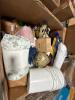 5 gallon bucket, boots, MAT, rug, bamboo cutting board, football helmets used, bedding, Mom cozy blankets, Z &ndash; folio, DVDs, pillows, knife set, & More - 2