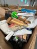 5 gallon bucket, boots, MAT, rug, bamboo cutting board, football helmets used, bedding, Mom cozy blankets, Z &ndash; folio, DVDs, pillows, knife set, & More - 10