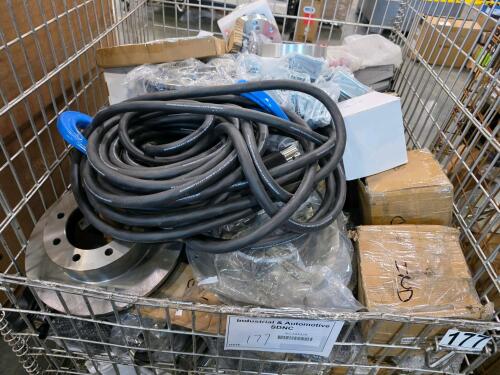 Industrial/automotive, brake rotors, cable, car parts, floormat, light, filters, & More