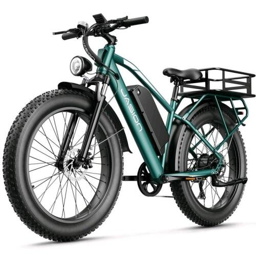 JASION EB5 max E bike, green