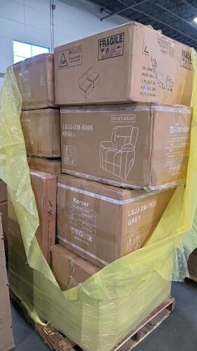 Multiple KORSER items, miscellaneous furniture