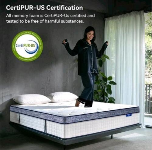 9 rolled mattresses , ergo comfort chair