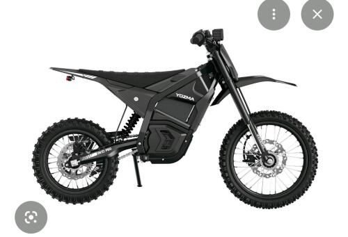 YOZMA in pro electric dirtbike, no battery