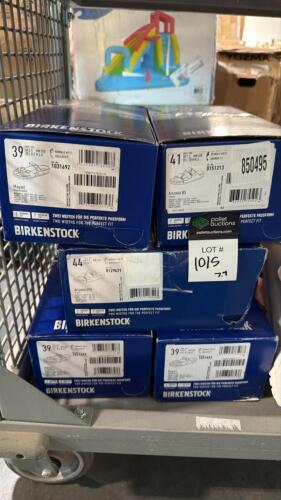 6 pairs of Birkenstock